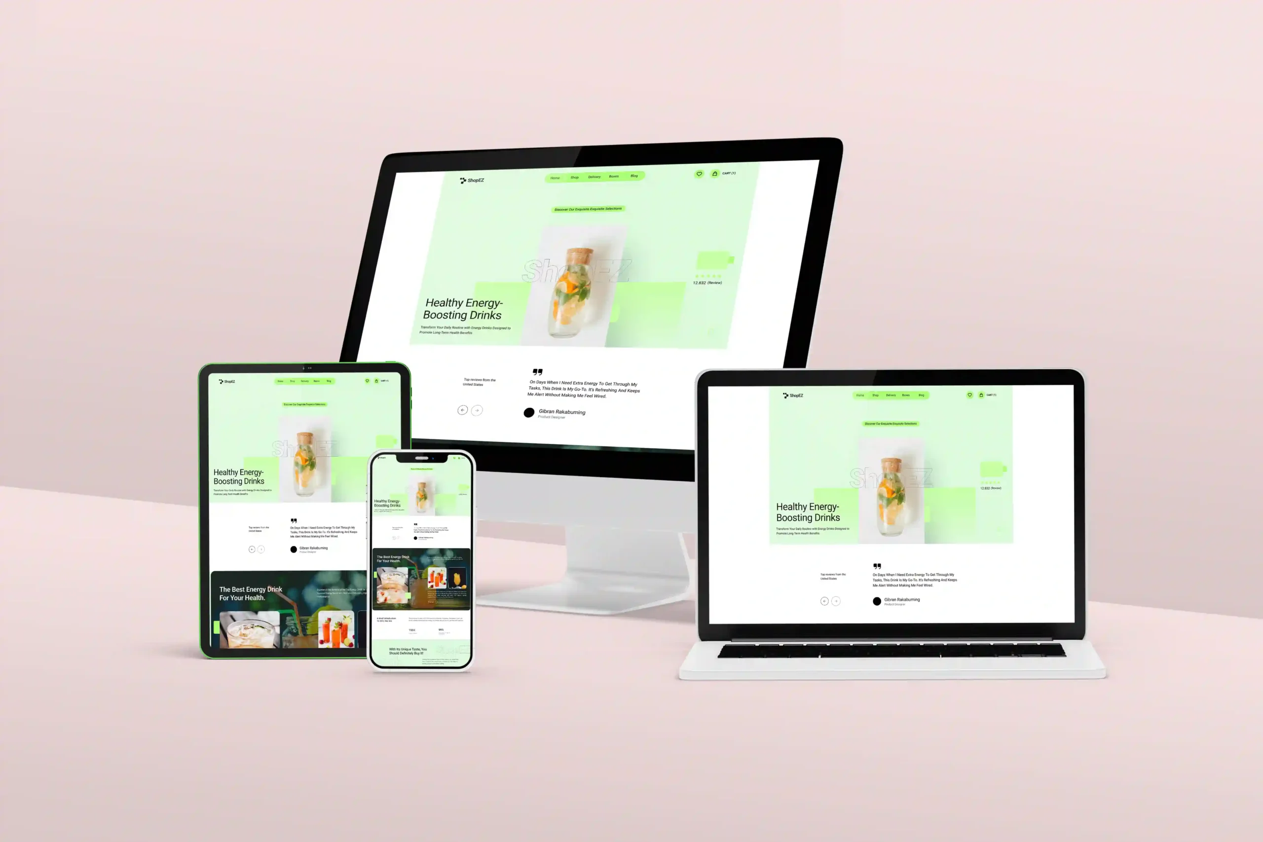 ShopEZ​ Porfolio Kami